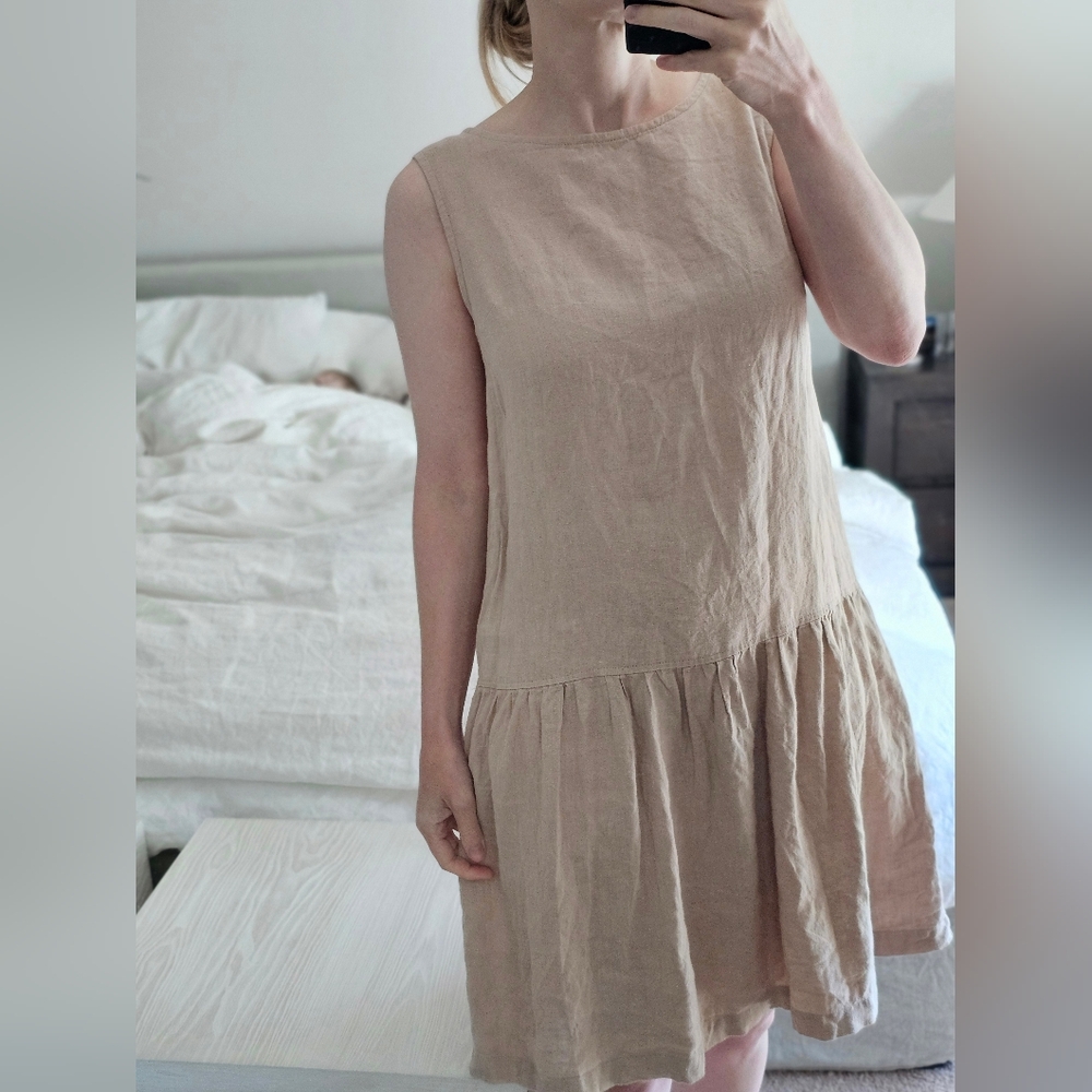 Linenfox Sleeveless Dress XS